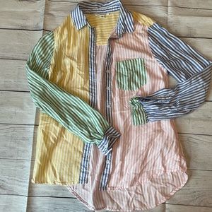 NWOT Women's BeachLunchLounge Blouse